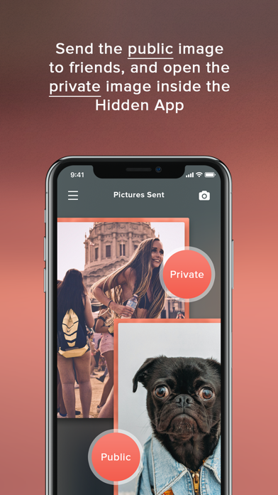 Hidden -- Secret images screenshot 1