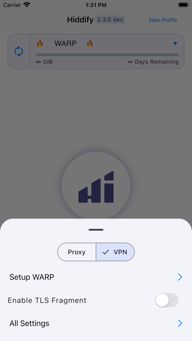 Hiddify Proxy & VPN screenshot 2