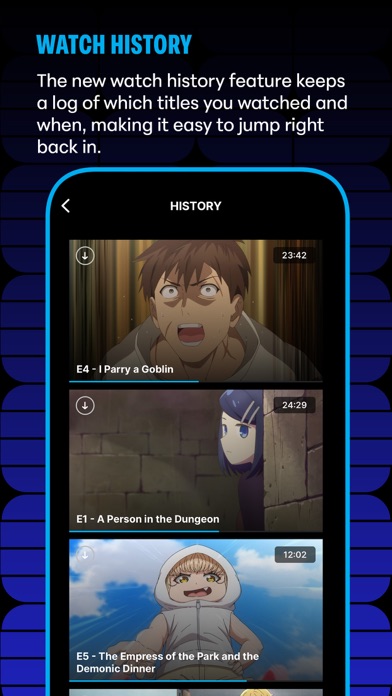 HIDIVE screenshot 1
