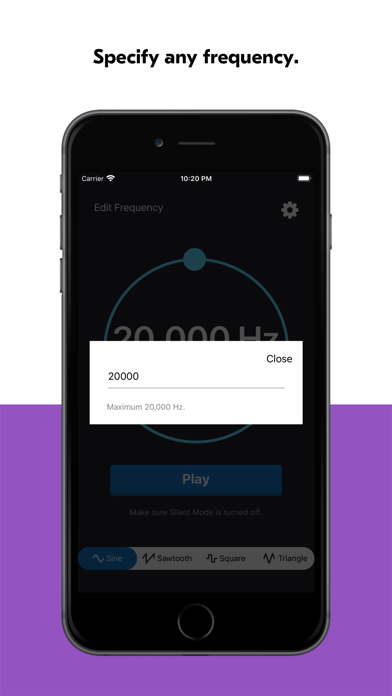 High Frequency Tones screenshot 1
