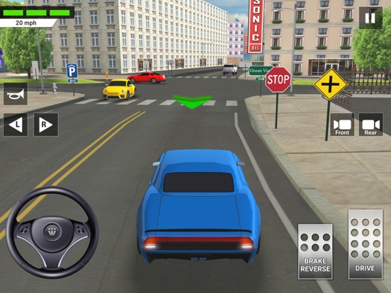 High School Driving Test 3D screenshot 2