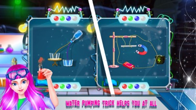 High School Girls Science Game screenshot 1