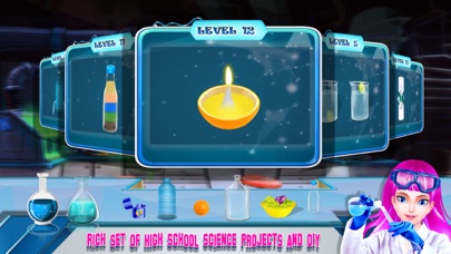 High School Girls Science Game screenshot 4