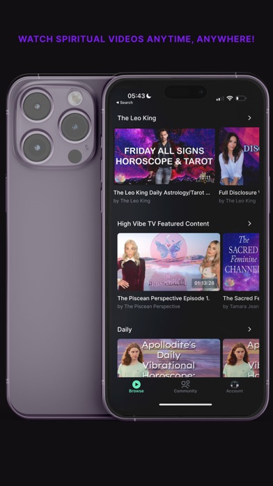 High Vibe TV Spiritual Network screenshot 2
