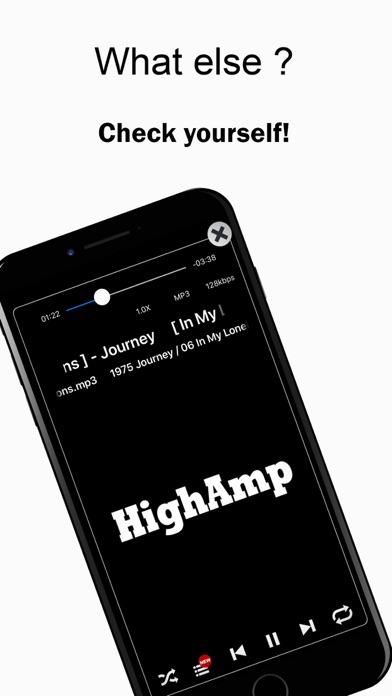 HighAmp - MP3 Music Player screenshot 1