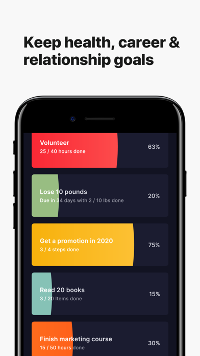 Higher Goals & Habit Tracker screenshot 6