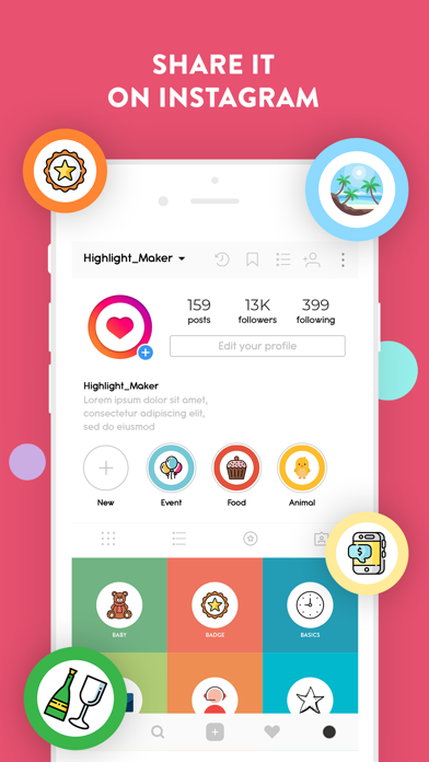 Highlight Story Cover Maker! screenshot 2