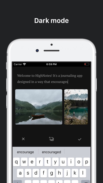 HighNotes screenshot 2