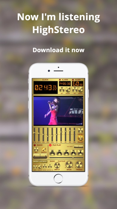 HighStereo - MP3 Music Player screenshot 1