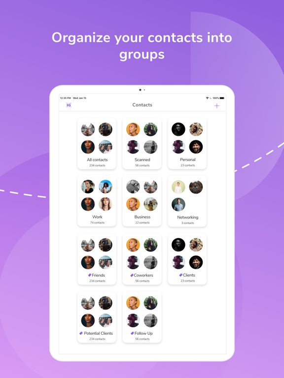 HiHello: Digital Business Card screenshot 2