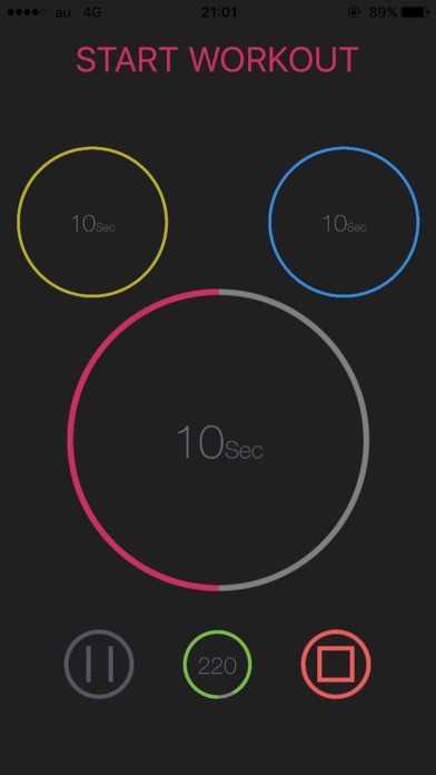 HIIT & Tabata Timer -simple screenshot 2