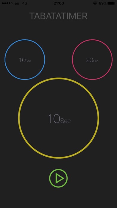 HIIT & Tabata Timer -simple screenshot 1
