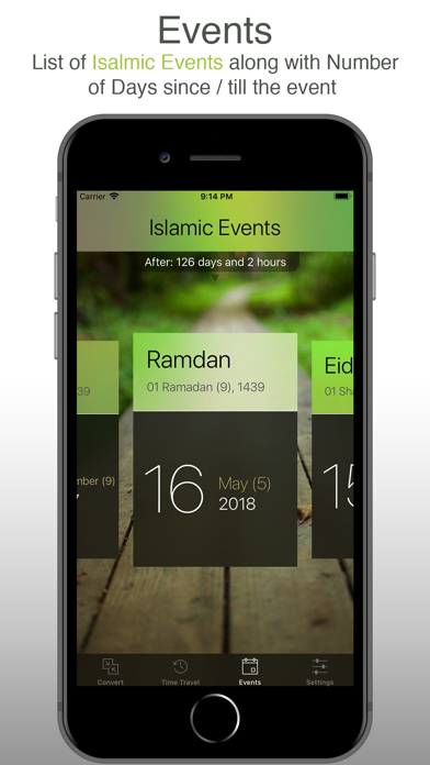 Hijri Cal التقويم الهجري screenshot 2