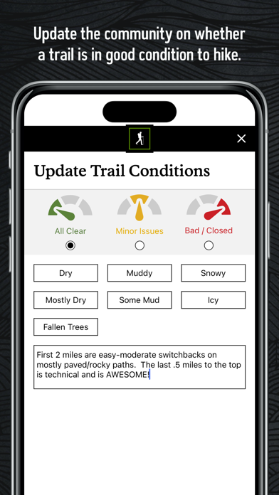 Hiking Project screenshot 1