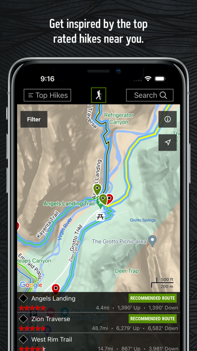 Hiking Project screenshot 3