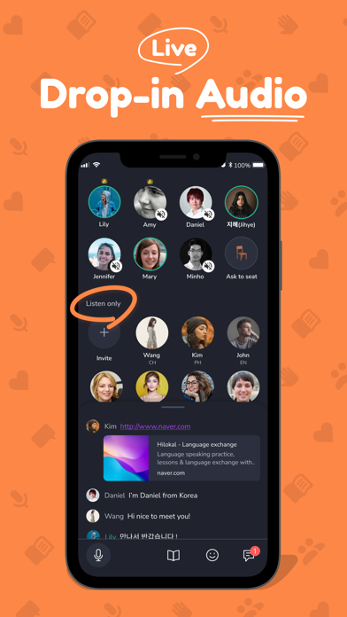 Hilokal: Language Exchange App screenshot 1