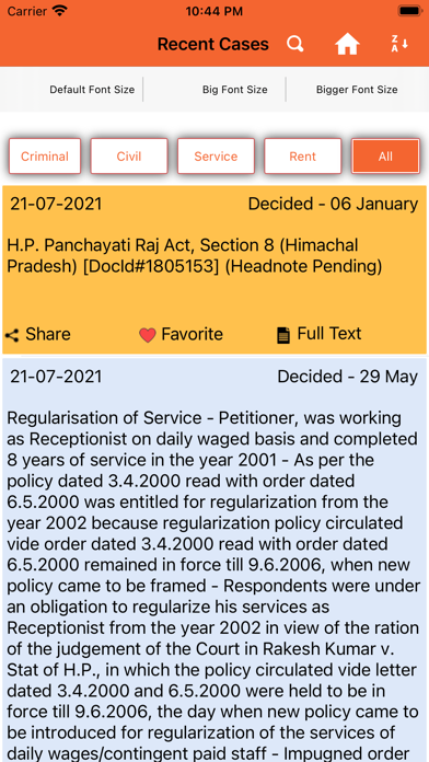 Himachal Legal Reports screenshot 4