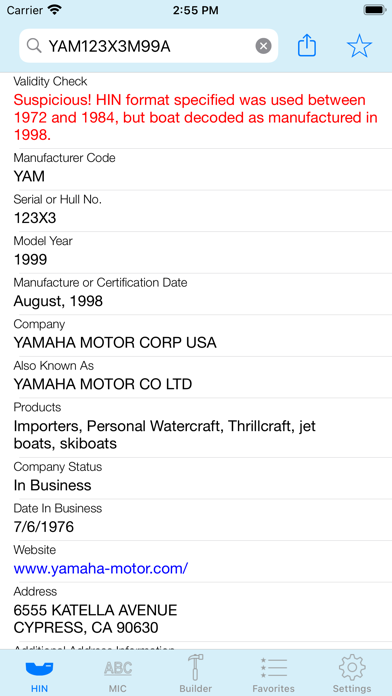 HIN Search - Boat HIN Decoder screenshot 4