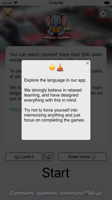 Hindi - learn words easily screenshot 1