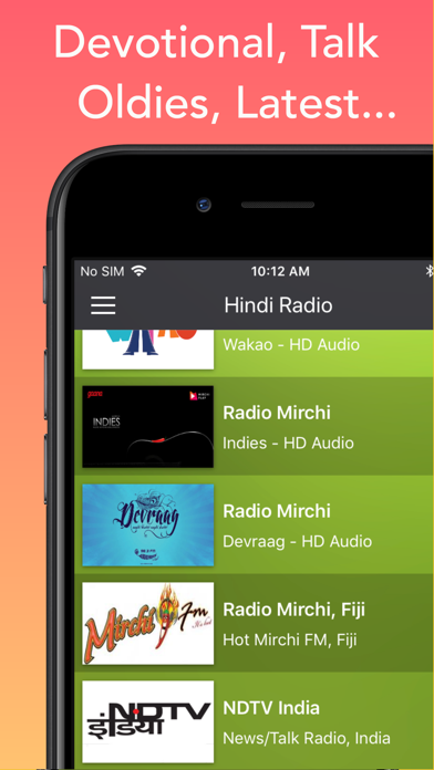 Hindi Radio - Hindi Songs HD screenshot 3