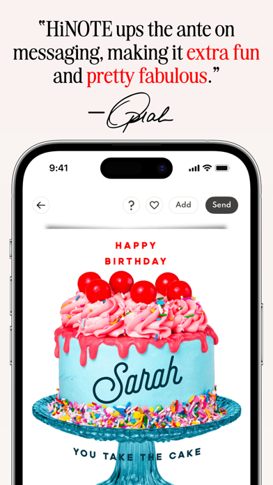 HiNOTE: Notes, Invites & Cards screenshot 1