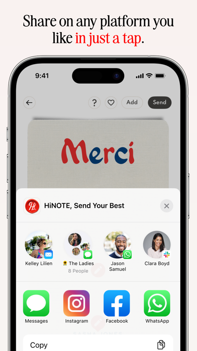 HiNOTE: Notes, Invites & Cards screenshot 2