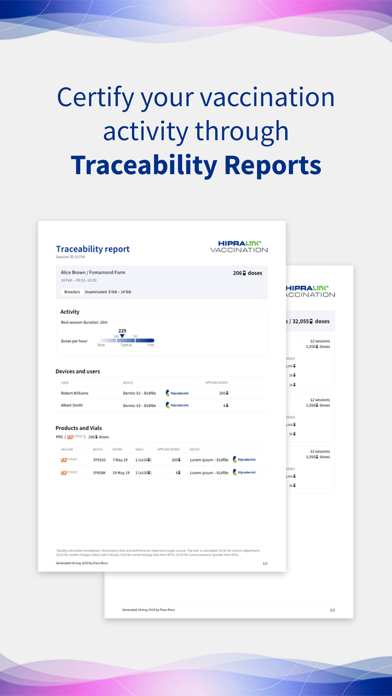 HIPRAlink® Vaccination screenshot 1