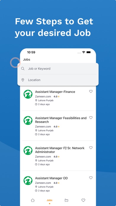 HireSide Job Search screenshot 1