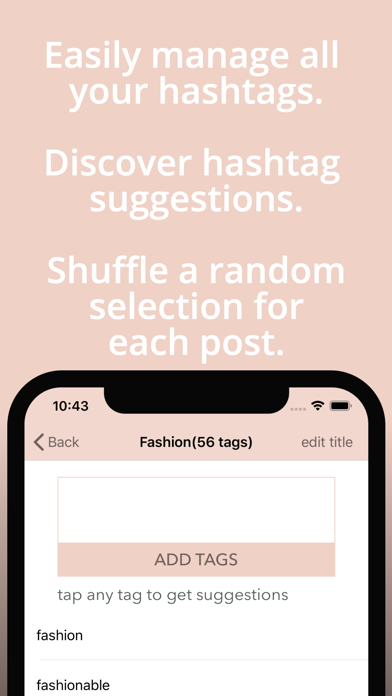 HishHash:social media manager screenshot 4