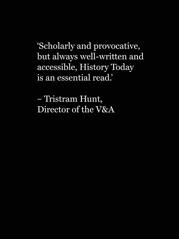 History Today Magazine screenshot 1