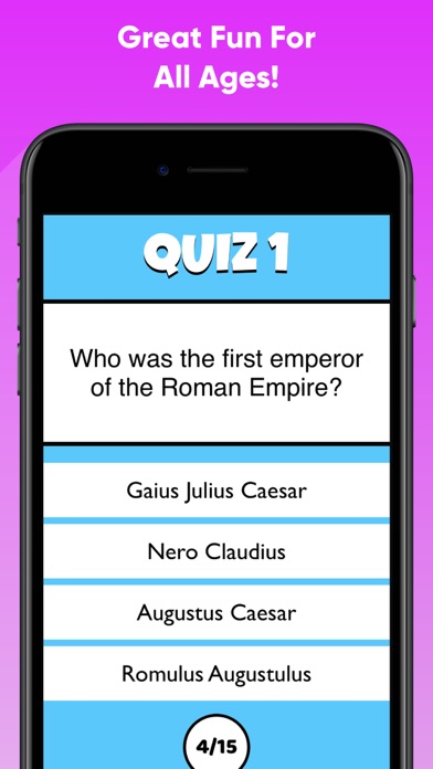 History Trivia Quiz Game 2026 screenshot 1