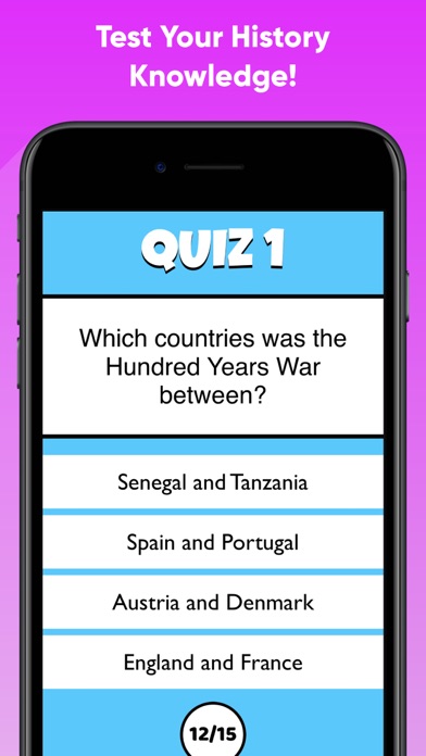 History Trivia Quiz Game 2026 screenshot 3