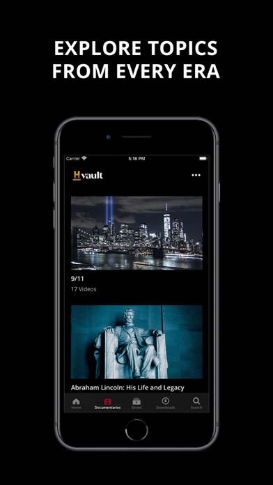 HISTORY Vault screenshot 4