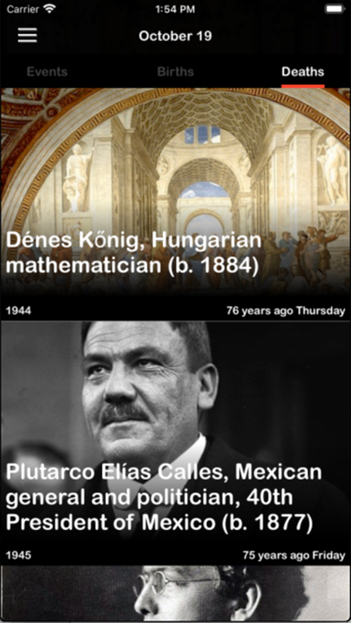 History .. screenshot 1