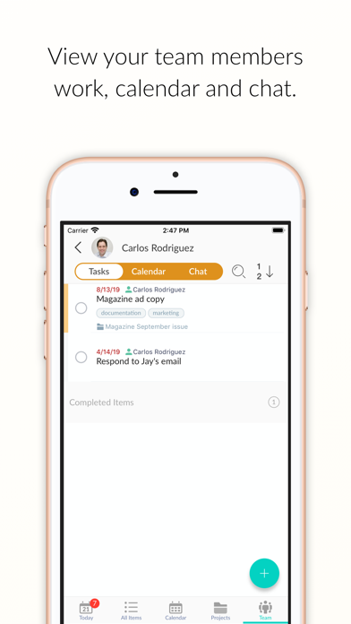 Hitask: Team Task Management screenshot 3