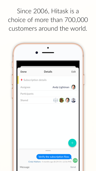 Hitask: Team Task Management screenshot 1