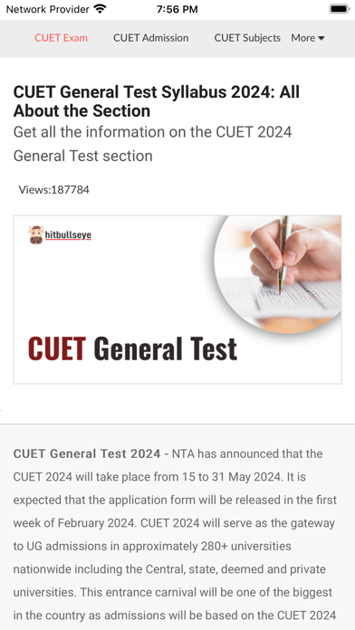 Hitbullseye: CUET Preparation screenshot 2