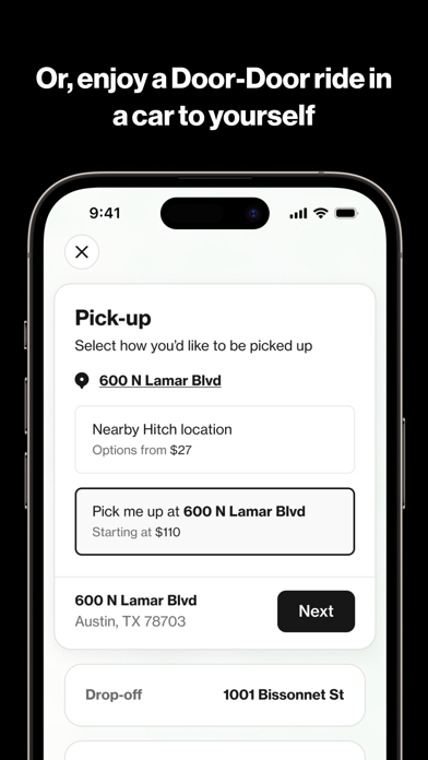 Hitch - City-to-City Rideshare screenshot 3