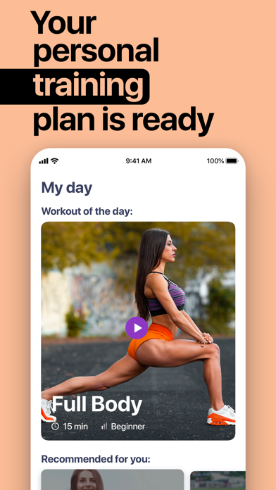 HitFit・At Home Workout Planner screenshot 5