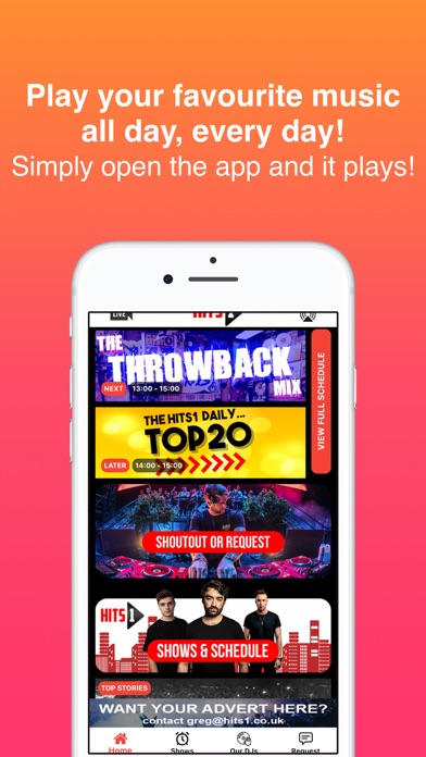 Hits 1 Radio screenshot 6