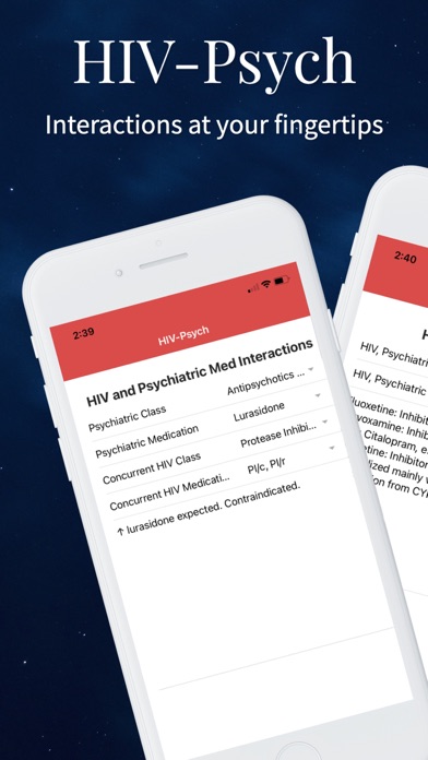 HIV-Psychiatric screenshot 2