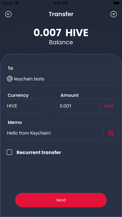 Hive Keychain screenshot 6