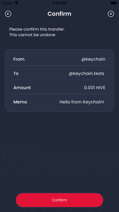 Hive Keychain screenshot 5