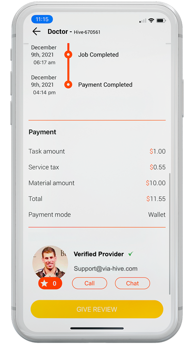 Hive Provider screenshot 3
