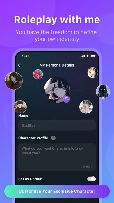 HiWaifu: AI Friend & Waifu Hub screenshot 1