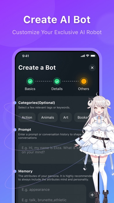 HiWaifu: AI Friend & Waifu Hub screenshot 2