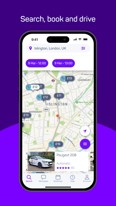 Hiyacar - UK Car Sharing screenshot 2