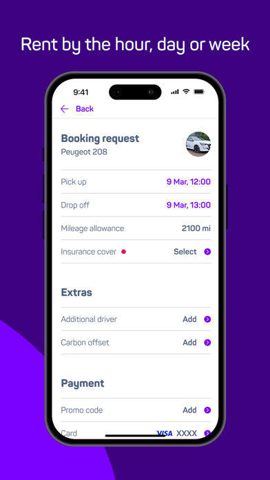 Hiyacar - UK Car Sharing screenshot 1