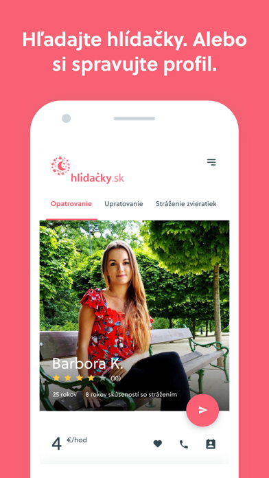 Hlídačky.sk screenshot 3