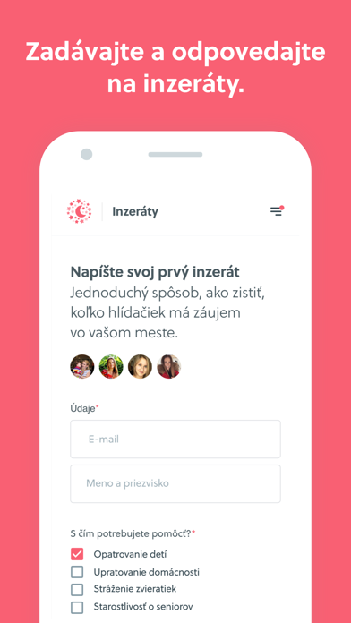 Hlídačky.sk screenshot 1
